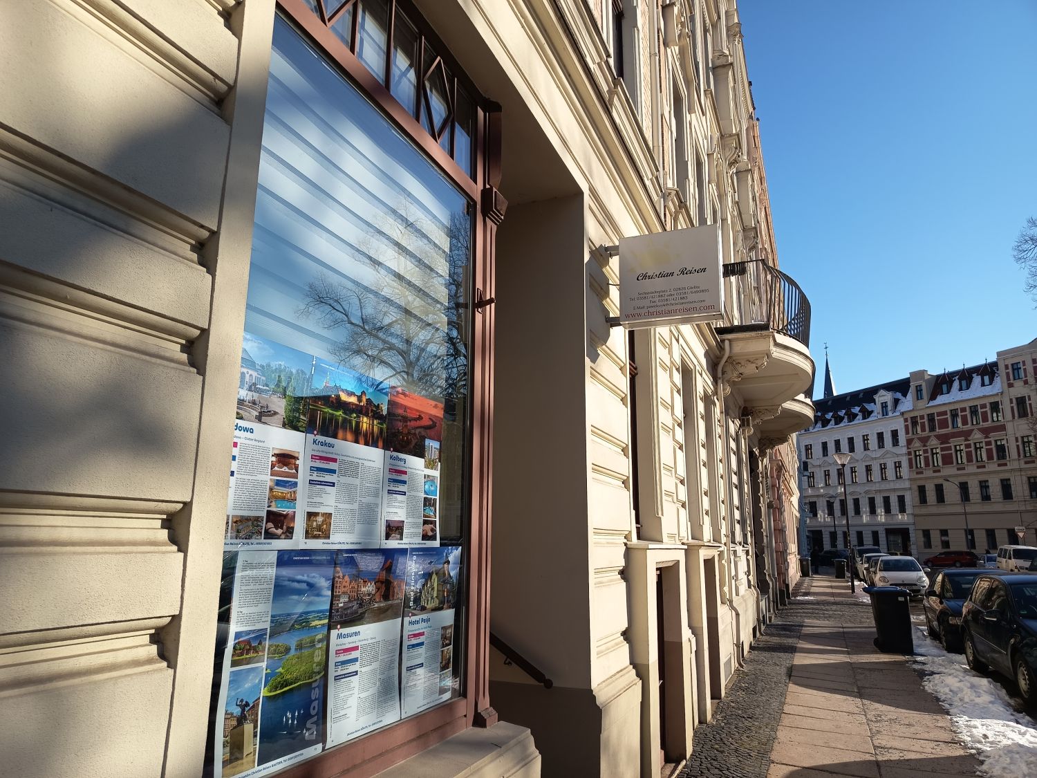 Christian Reisen Görlitz Büro Aussenansicht